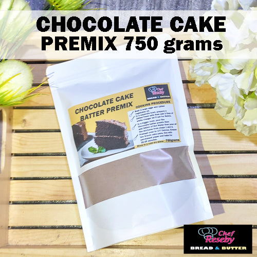Premix Moist Chocolate Cake and Cupcake Batter 750grams