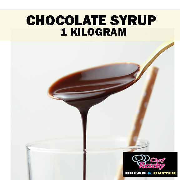 Chocolate Syrup 1 Kilogram for Coffee, Pancake, Desserts Drinks, Chocolate Fountain and Cakes