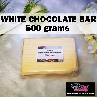 WHITE COMPOUND CHOCOLATE (500 grams)