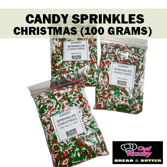 Christmas Candy Sprinkles 100 Grams