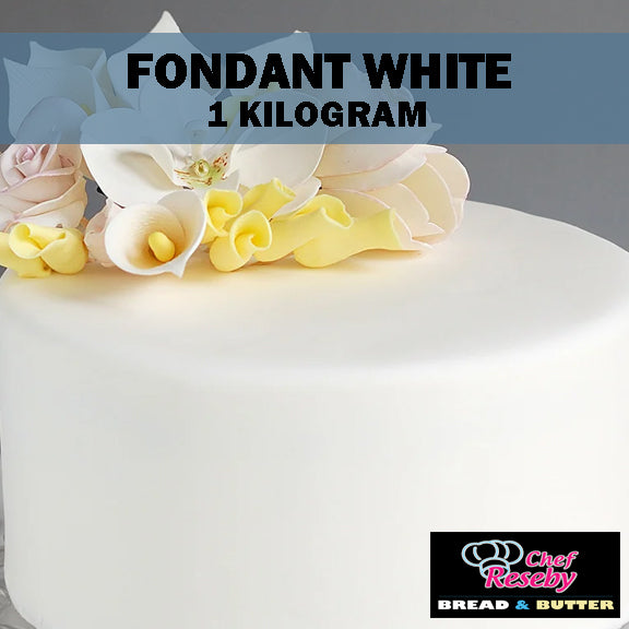 White Fondant Sugar King (1 Kilogram)