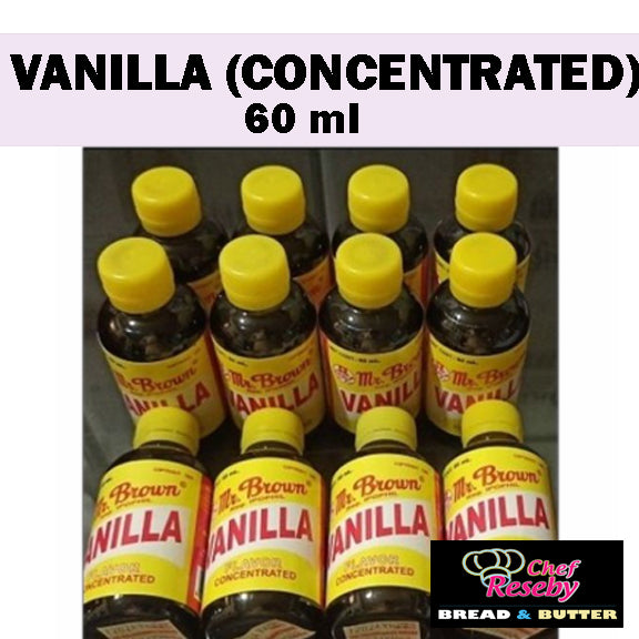 MR BROWN Vanilla Food Flavoring 60ml