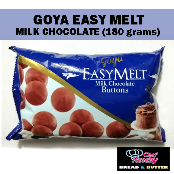 GOYA Easy Melt MILK Chocolate Buttons 180 Grams