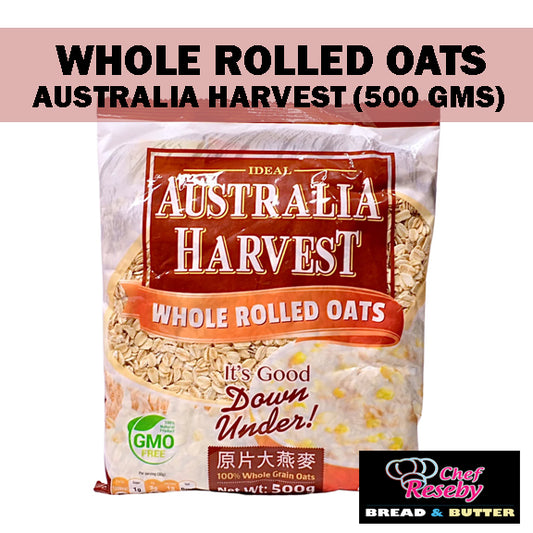 WHOLE ROLLED OATS AUSTRALIA HARVEST 500 GRAMS