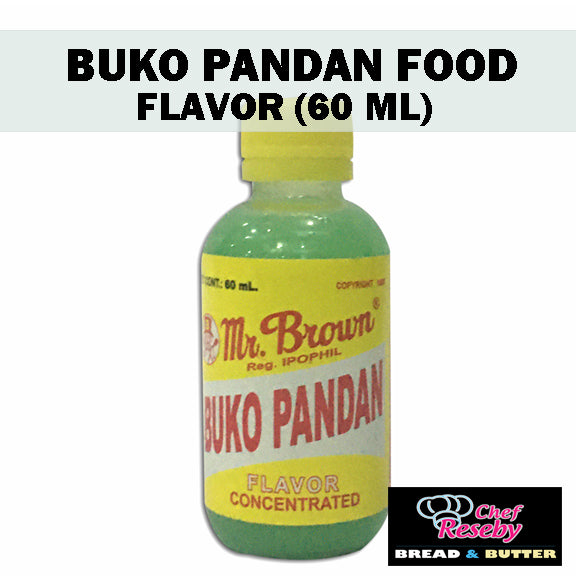 Buko Pandan Food Flavor (Concentrated) 60ml