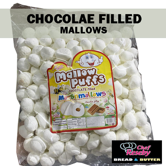 Chocolate-Filled Mallows 750 grams  for Graham Ball and Hot Chocolate Drinks