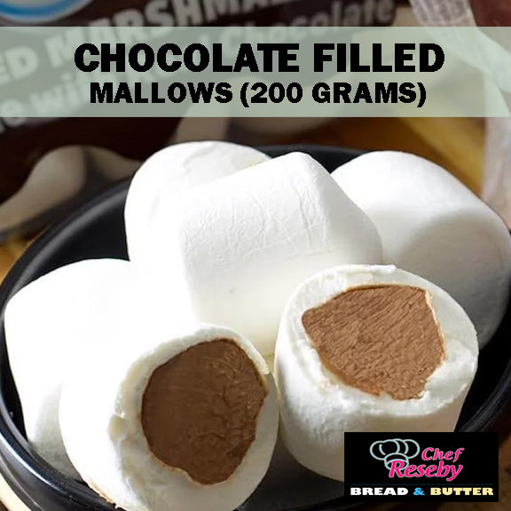Chocolate-Filled Mallows for Graham Ball and Hot Chocolate Drinks 200 Grams
