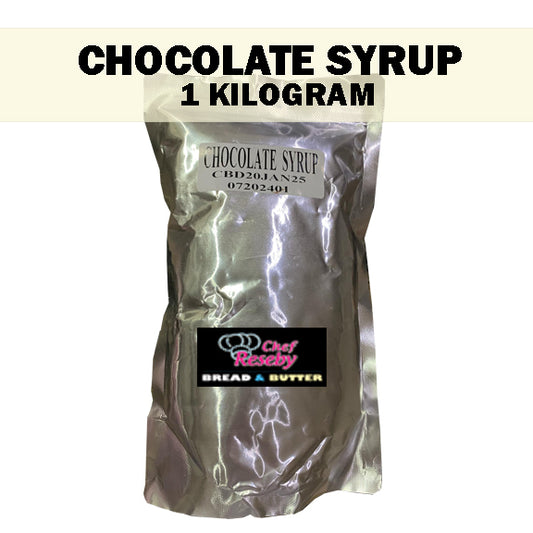 Chocolate Syrup 1 Kilogram for Coffee, Pancake, Desserts Drinks, Chocolate Fountain and Cakes