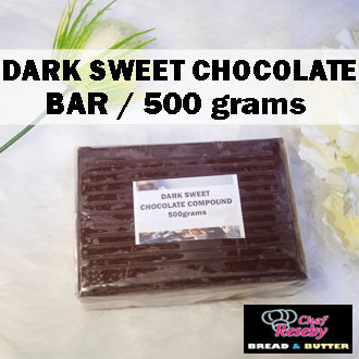 DARK SWEET CHOCOLATE COMPOUND (500 grams)