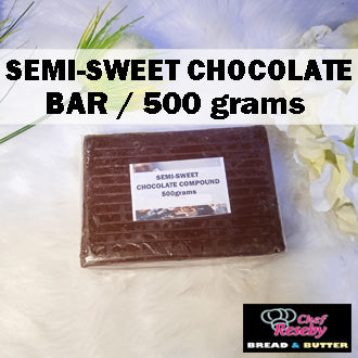 SEMI-SWEET CHOCOLATE COMPOUND (500 grams)