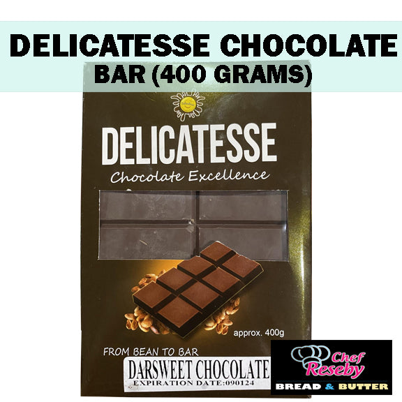 Delicatesse Dark Sweet Chocolate for Baking 400grams