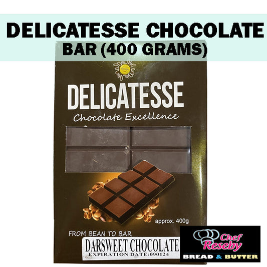 Delicatesse Dark Sweet Chocolate for Baking 400grams