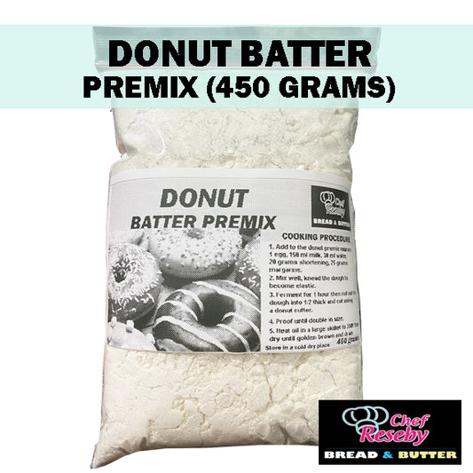 Donut Batter Premix (450grams) Expiration: September 16, 2025