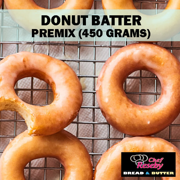 Donut Batter Premix (450grams) Expiration: September 16, 2025