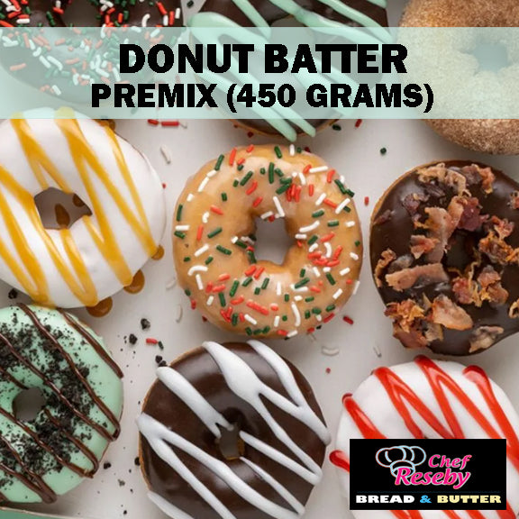 Donut Batter Premix (450grams) Expiration: September 16, 2025