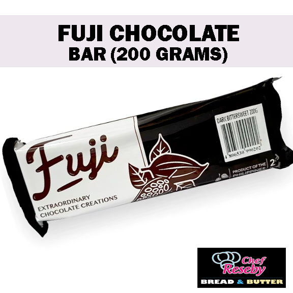Fuji Dark Bitter Sweet Chocolate for Baking 200grams