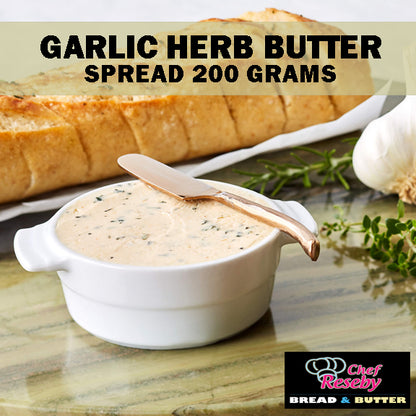 CREAMY GARLIC HERB BUTTER SPREAD 200 GRAMS