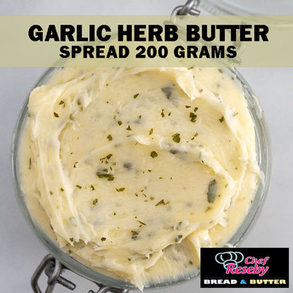 CREAMY GARLIC HERB BUTTER SPREAD 200 GRAMS