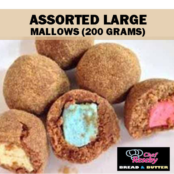 Large Mallows Assorted for Graham Balls 200 grams