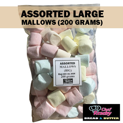 Large Mallows Assorted for Graham Balls 200 grams