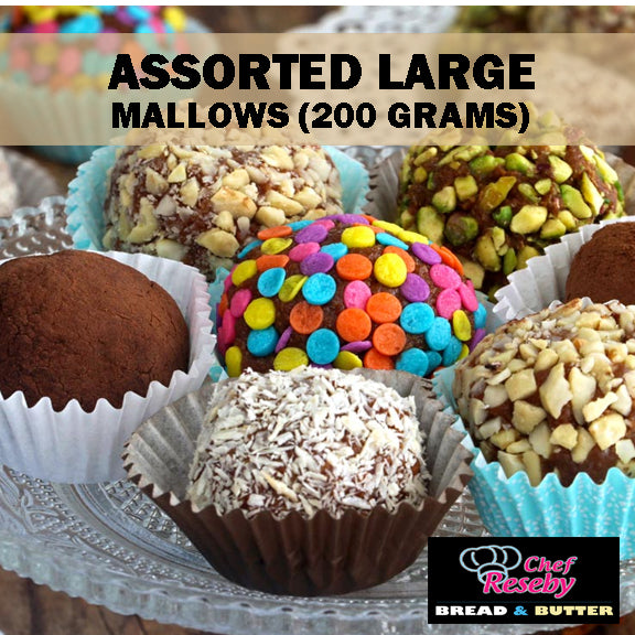 Large Mallows Assorted for Graham Balls 200 grams