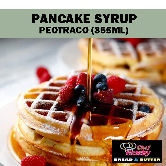 Pancake and Waffle Syrup Peotraco 355ml(easy squeeze bottle)