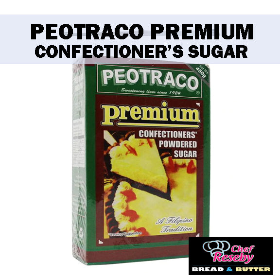 Premium Confectioners' Powdered Sugar Peotraco (450grams)