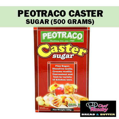 Peotraco Caster Sugar Weight 500 grams