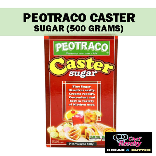 Peotraco Caster Sugar Weight 500 grams