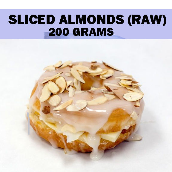 Raw Sliced Almond/Almonds 200grams Expiration December 18, 2026