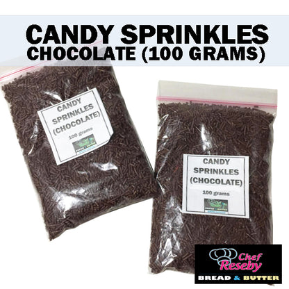 Chocolate Candy Sprinkles Cupcake Toppers Cookie Ice Cream Toppings 100 Grams