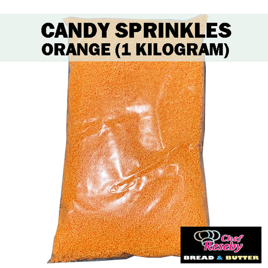 CANDY SPRINKLES ORANGE 1 KILOGRAM