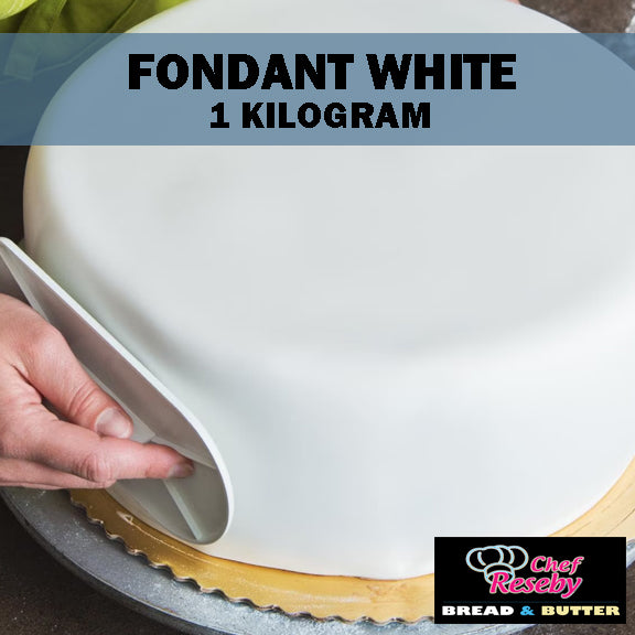 White Fondant Sugar King (1 Kilogram)