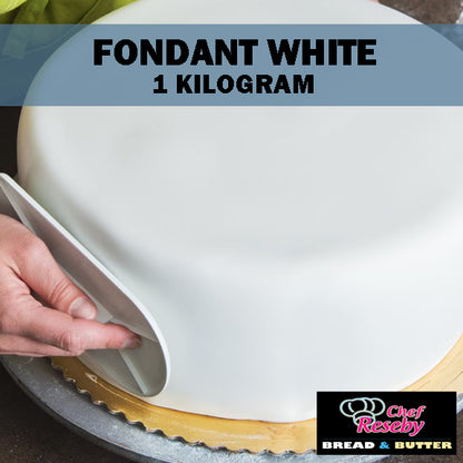 White Fondant Sugar King (1 Kilogram)