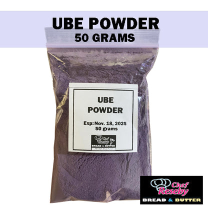 Ube Powder 50grams for Halo-Halo, Shake, Smoothies, Cakes, Cupcakes and Desserts