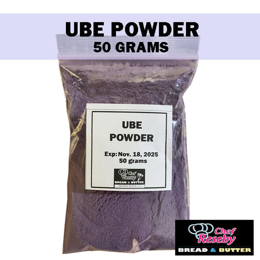 Ube Powder 50grams for Halo-Halo, Shake, Smoothies, Cakes, Cupcakes and Desserts