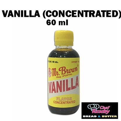 MR BROWN Vanilla Food Flavoring 60ml