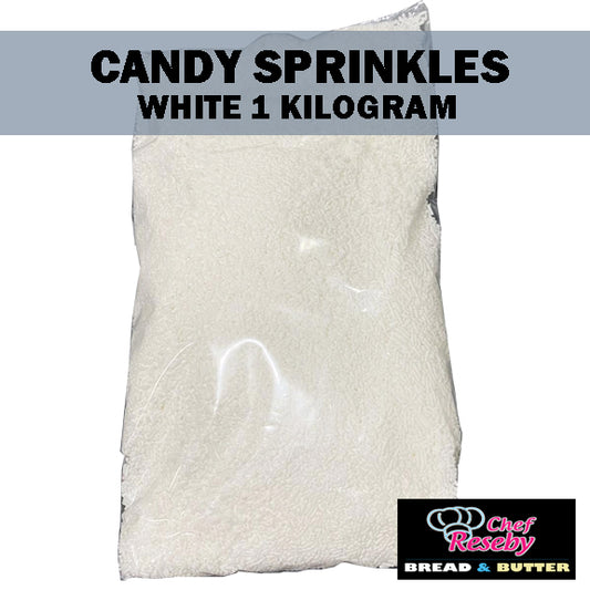 WHITE SPRINKLES 1 KILOGRAM